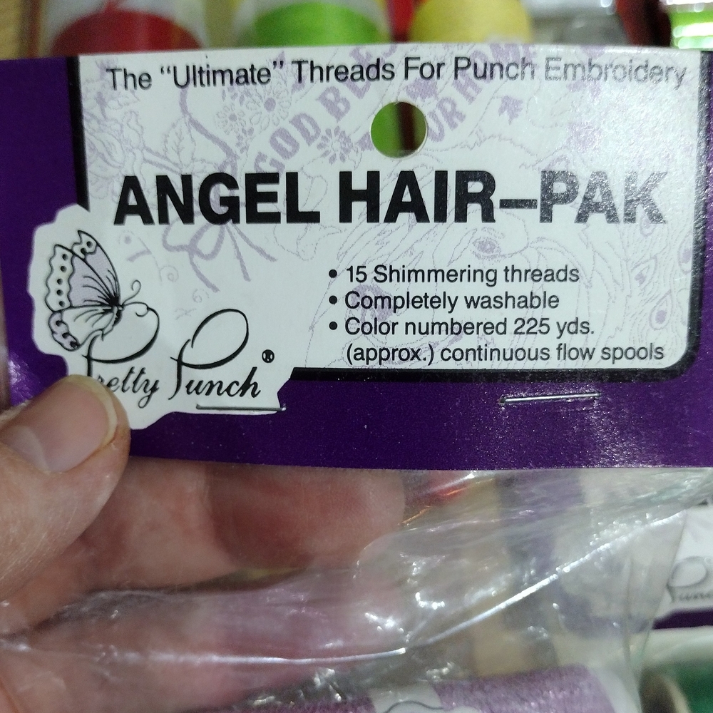 Angel Hair-Pak Decorative Metallic Thread Packs - Multi Color - Picture 5 of 7